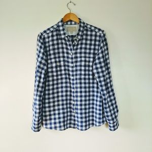 Banana republic soft linen dress shirt